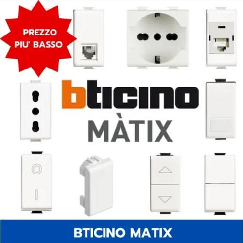 Bticino matix serie - serie, originale