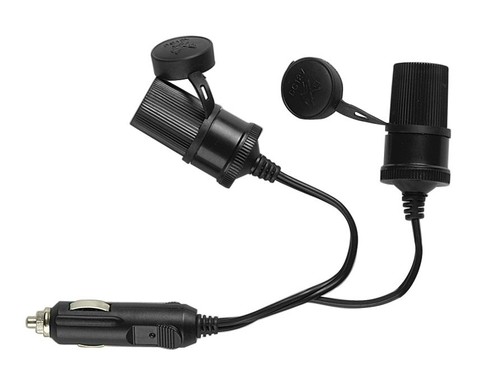 Presa corrente doppia 24v - corrente, 12/24v